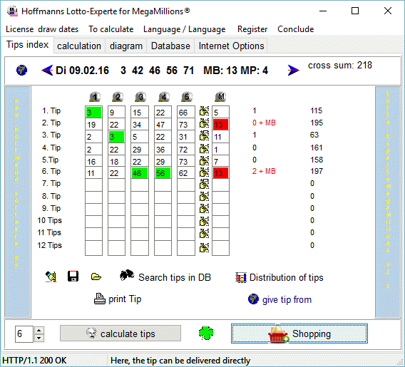 Hoffmanns Lotto-Experte MegaMillions US screenshot